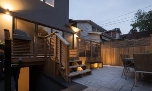 Cedar wood deck Toronto